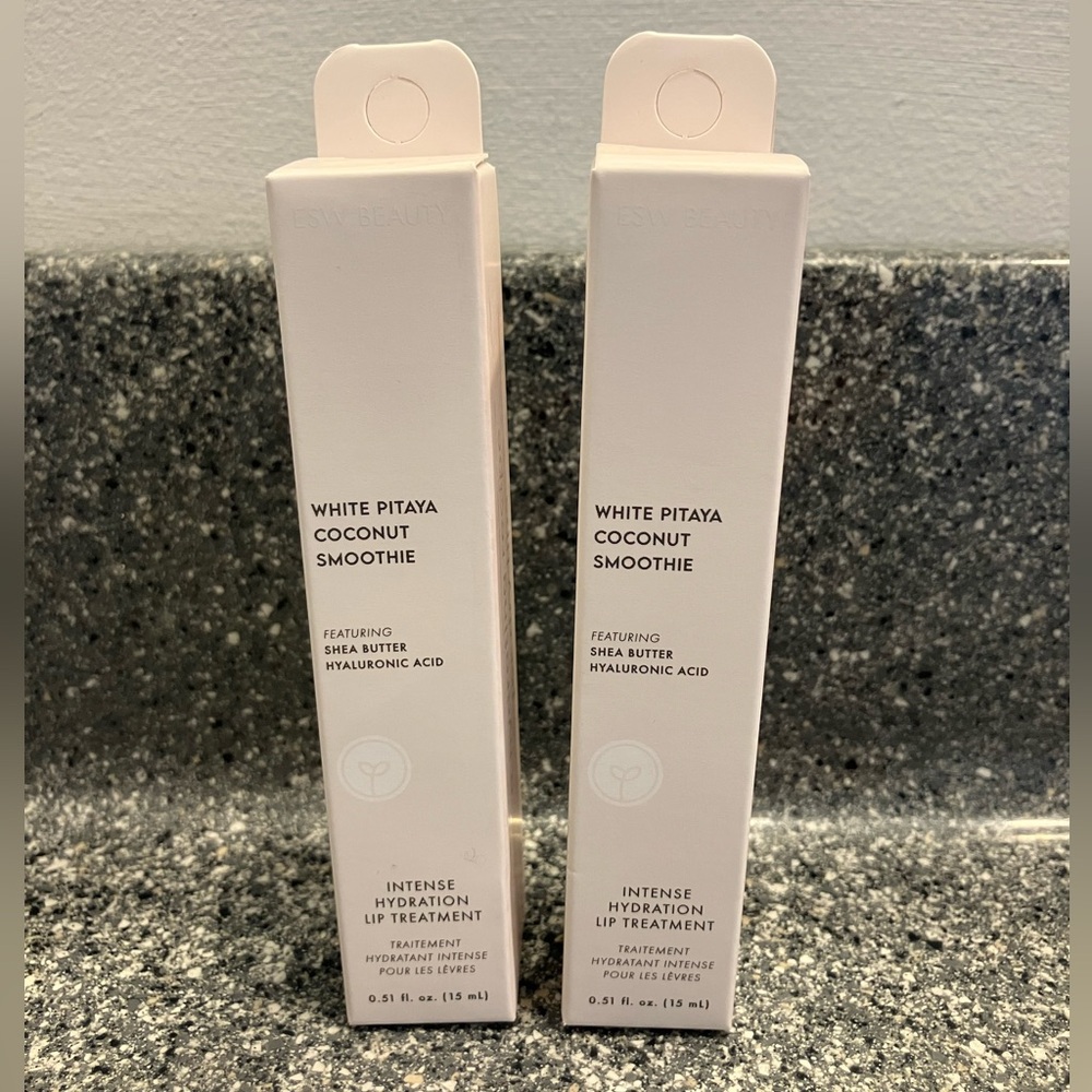 2 ESW Beauty White Pitaya Coconut Smoothie Advanced Smoothing Lip Treatment
